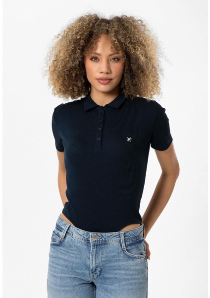 Magdalena Kadın Polo Yaka Body