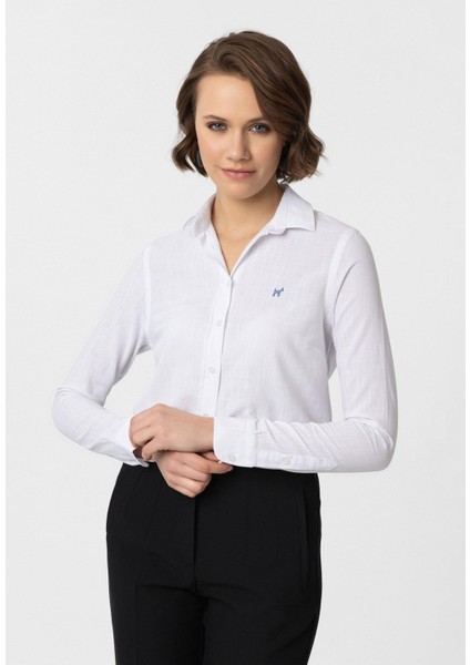 Glorinda Kadın Slim Fit Gömlek