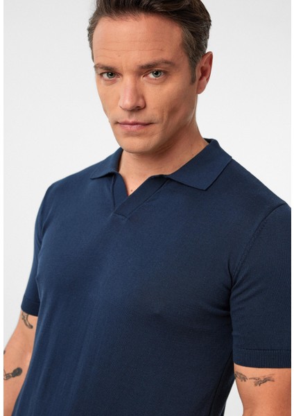 Gerhard Erkek Regular Fit Triko Polo Yaka T-Shirt fiyatları