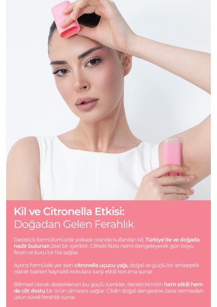 %100 Doğal Deo Stick / Roll On - Vanilya Kokulu Ve Nemlendirici Etkili - 20ml – Daphne indirimleri