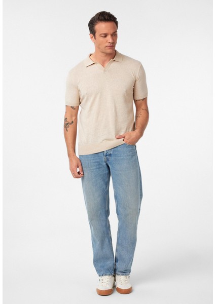 Gerhard Erkek Regular Fit Triko Polo Yaka T-Shirt