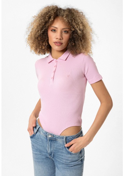 Magdalena Kadın Polo Yaka Body