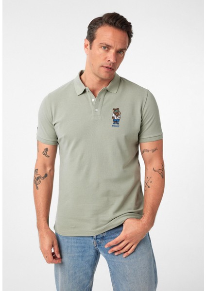 Viktor Erkek Regular Fit Polo Yaka T-Shirt