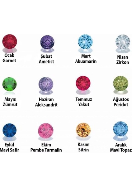 14 Ayar Altın Kaplama Kişiselleştirilebilir Üçgen ve Yuvarlak Taşlı Yüzük - RS00107 indirimleri