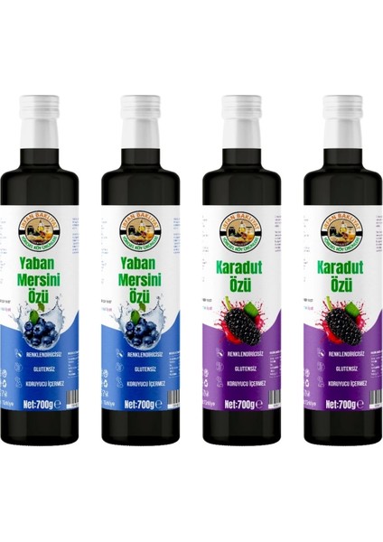 Kızılcık Özü 1400 gr Karadut Özü 1400 gr