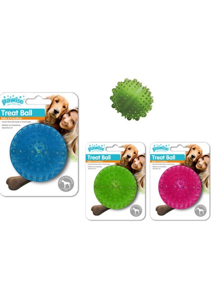 Tırtıklı Top Köpek Oyuncağı 7 cm Sptgl