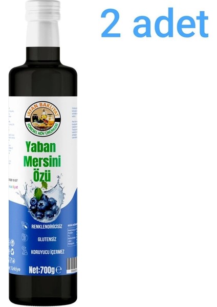 Yaban Mersini Özü 2 Adet 700 gr