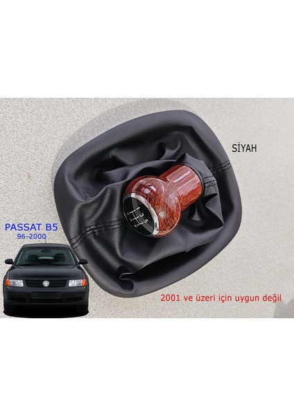 Passat B5 Vites Topuzu Siyah (96-2000) 1.8-1.8t-1.9tdı