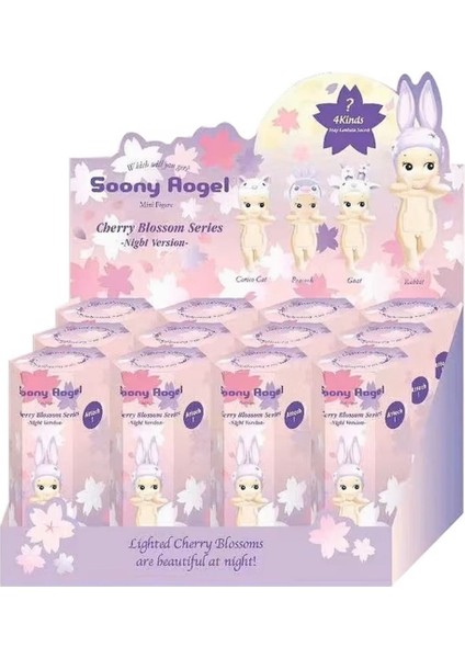 Sonny Angel Hippers (Rastgele 1 Model Gönderilir) Kiraz Çiçekleri Serisi Sakura Cherry Blossom
