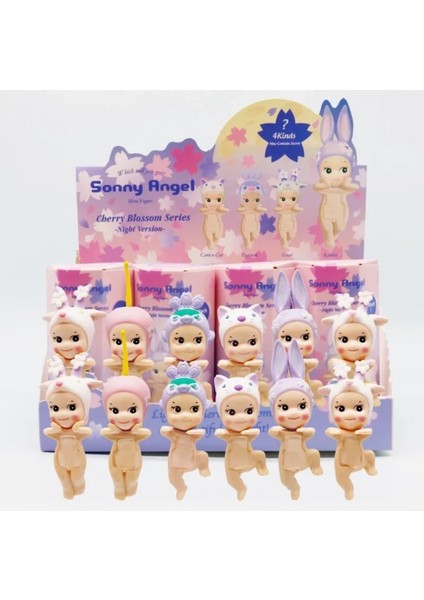 Sonny Angel Hippers (Rastgele 1 Model Gönderilir) Kiraz Çiçekleri Serisi Sakura Cherry Blossom