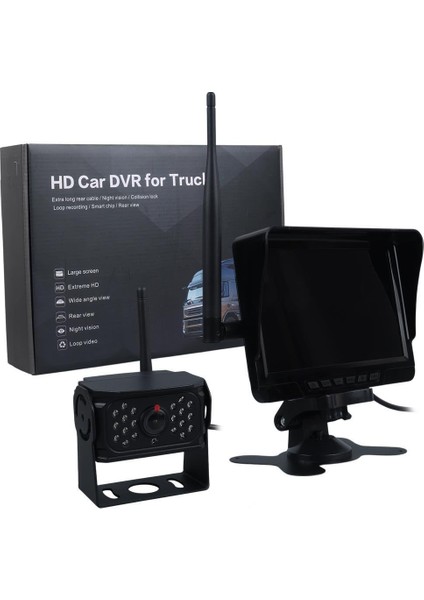 Dvr T70-F19 Kablosuz Araç Kamera ve Monitör Seti indirimleri