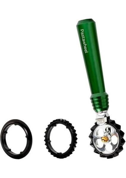 Atlas 150 Yeşil Makarna Makinesi + Pastawheel