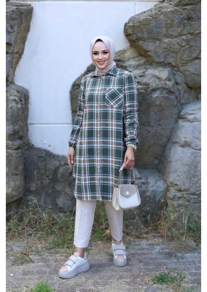 Kadın Ekoseli Oduncu Gömleği fiyatları