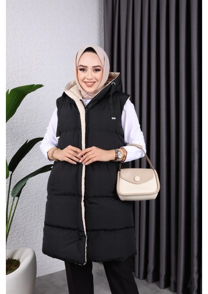 Kadın Çift Taraflı Giyilebilir Şişme Yelek indirimleri