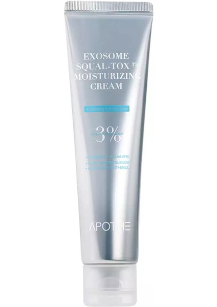 Exosome Squal-Tox Moisturizing Cream 60 ml Eksozomlar ve Skualen Içeren Nemlendirici Krem