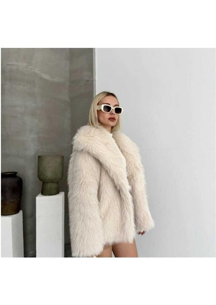 Kadın Peluşlu Mont modelleri