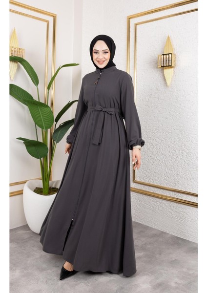 Kadın Mevlana Model Rabia Krep Ferace fiyatları