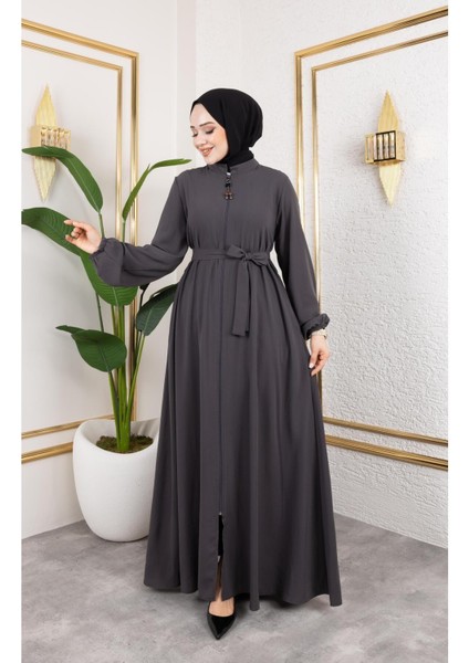 Kadın Mevlana Model Rabia Krep Ferace fırsatları