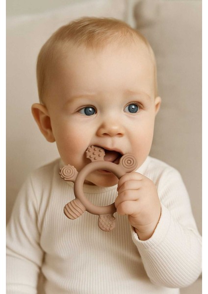 Elite Bebek Diş Kaşıyıcı Parmak Model Bebek Dişlik 1 Adet