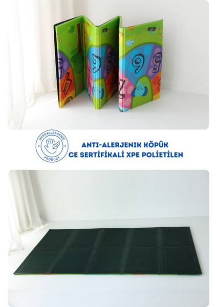 Elite Katlanabilir Çocuk Oyun Halısı, 200X130X1 cm Oyun Matı 1 Adet modelleri