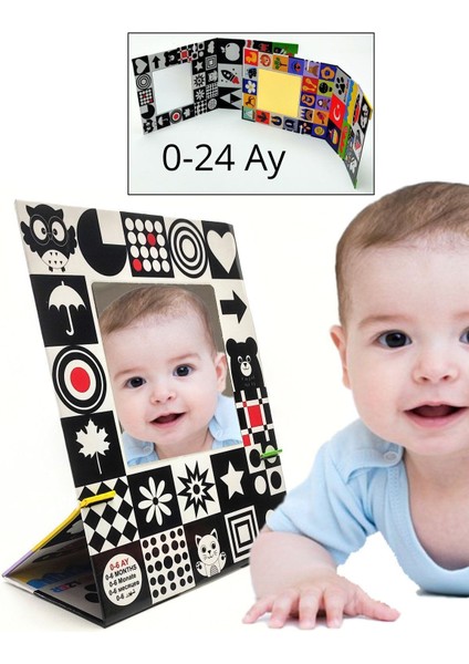 Elite Bebeğin Ilk Aynası Tummy Time- Çift Taraflı Ilk Zeka ve Spor Aynası 1 Adet