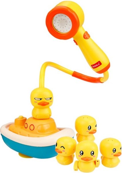 Elite Goodtool Çocuklar Için Ördek Figürlü Su Püskürtme Oyuncağı - Sarı 1 Adet