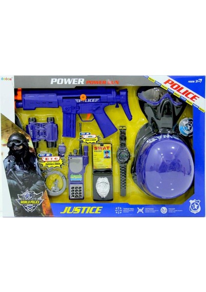Elite Power Gun Polis Seti 34330 Oyuncak Uzunluğu: 37 Cm. 1 Adet fiyatları