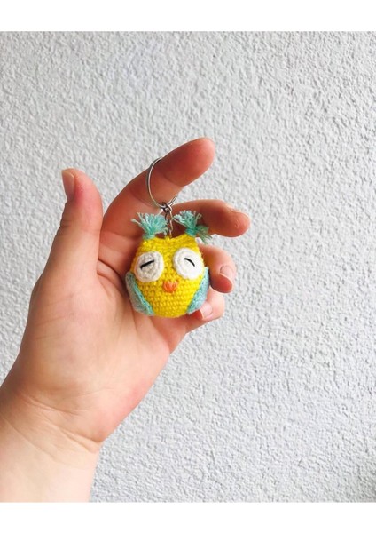 Elite Amigurumi Baykuş Anahtarlık 1 Adet