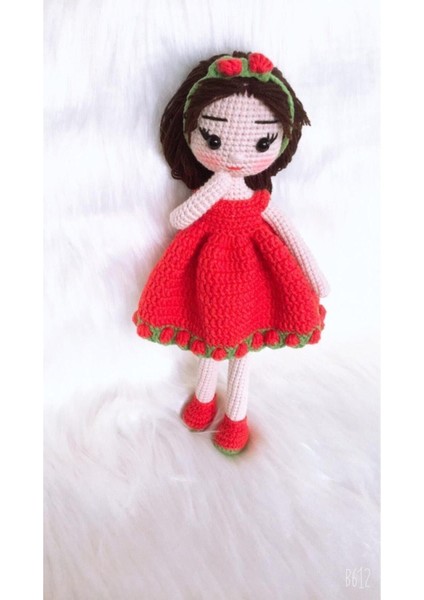 Elite Amigurumi Çilek Bebek 1 Adet