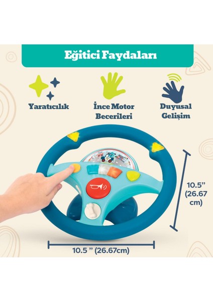 Elite B. Toys Direksiyon 1 Adet
