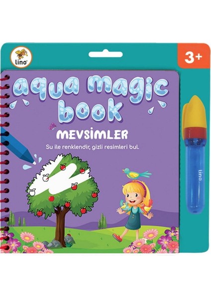 Elite Aqua Magic Book Sihirli Boyama Kitabı Mevsimler 3+ Yaş 1 Adet