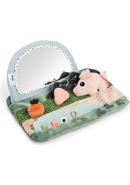 Elite Tummy Time Activity Ayna Tiny Farm, 3 Ay+ Gelişim Oyuncağı 1 Adet