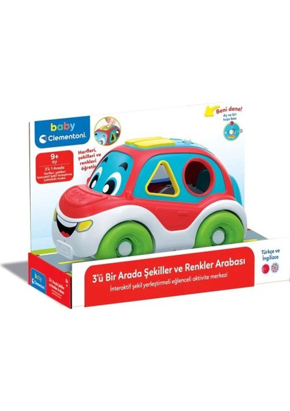 Elite 64600 Baby Clementoni - Bultak Araba +9 Ay 1 Adet