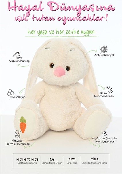 Elite Sevgiliye Özel Peluş Tavşan 40 cm 1 Adet fiyatları