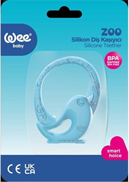 Elite Wee Zoo Diş Kaşıyıcı Mavi Kuş 1 Adet