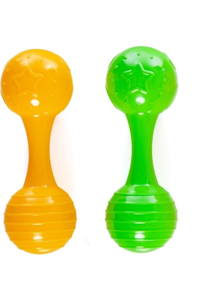Elite 3 'lü Set Iki Adet Maracas Çıngırak ve Çıngıraklı Topum 13 cm 1 Adet modelleri
