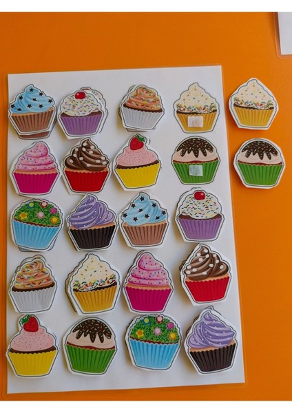 Elite Cupcake Temalı Eğitici Etkinlik/çocuklar Için Aktivite 1 Adet