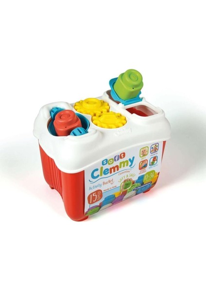 Elite Clemmy Bebek Blokları Kova 15 Parça 1 Adet
