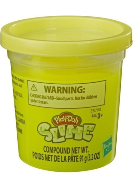 Elite Play Doh Slime Tekli Hamur Sarı E8790 1 Adet
