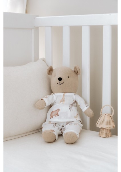 Elite Pijamalı Ayıcık Uyku Arkadaşı - Pureline Series - Cute Animals 1 Adet fiyatları