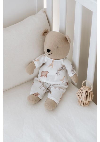 Elite Pijamalı Ayıcık Uyku Arkadaşı - Pureline Series - Cute Animals 1 Adet fırsatları