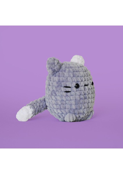 Elite Amigurumi Kedi Tığ Kiti, Amigurumi Örgü Seti, Tığ Işi Amigurumi Örgü Oyuncak Seti 1 Adet fiyatları