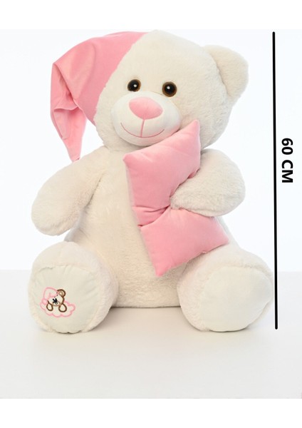 Elite Uyku Arkadaşım Yumuşak Peluş Ayıcık 65 Cm, Yastık 1 Adet modelleri