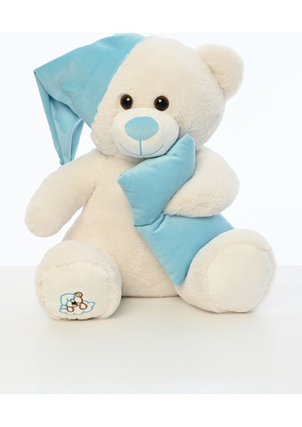 Elite Uyku Arkadaşım Yumuşak Peluş Ayıcık 65 Cm, Yastık 1 Adet