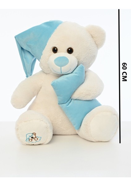 Elite Uyku Arkadaşım Yumuşak Peluş Ayıcık 65 Cm, Yastık 1 Adet modelleri