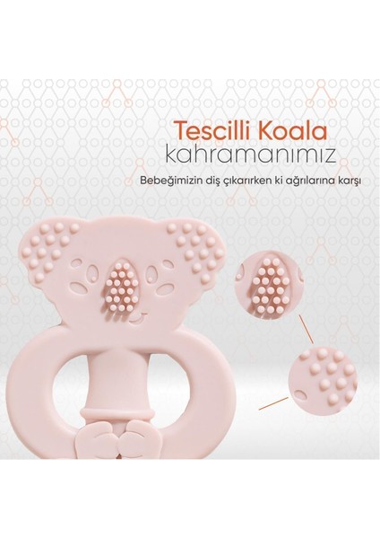 Elite Hero Bebek Diş Kaşıyıcı & Diş Fırçalama Eğitmeni Rose Pembe, Dişlik 1 Adet fırsatları