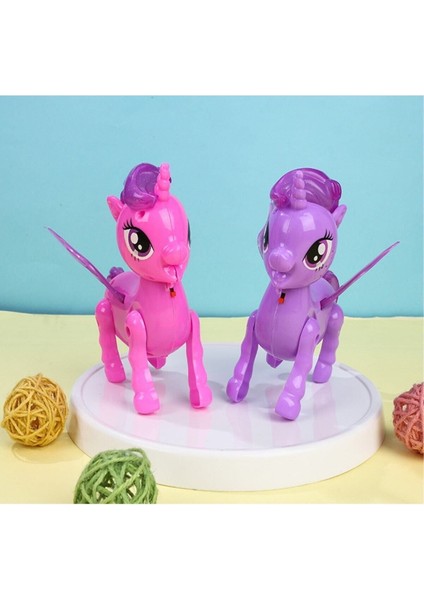 Elite Bebeklerin Emekleme Arkadaşı Sesli Işıklı Yürüyen Unicorn Oyuncak 1 Adet 1 Adet indirimleri