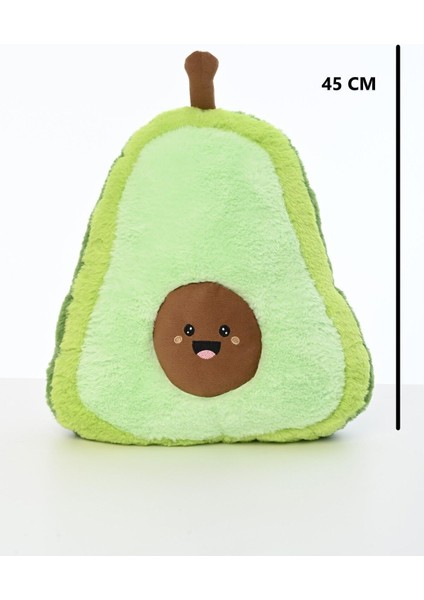 Elite Avakado Yastık Oyuncak Peluş Uyku Arkadaşı Yeşil 45 cm 1 Adet fırsatları