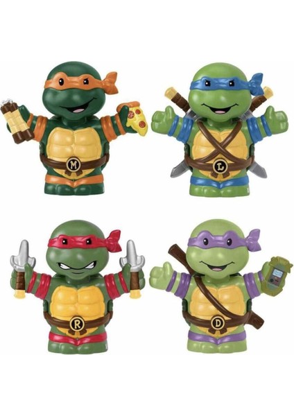 Elite Little People Collector Teenage Mutant Ninja Turtles HPM43 1 Adet