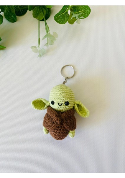 Elite Amigurumi Baby Yoda Anahtarlık 1 Adet